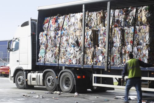 Applications of enclosed skips in different projects