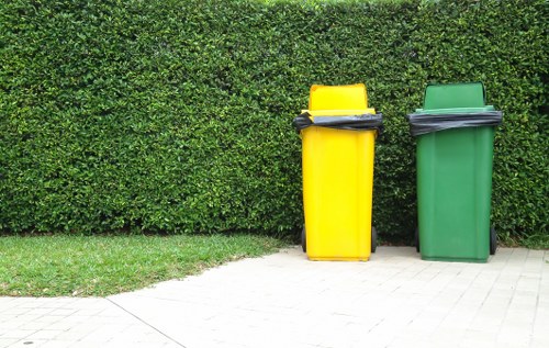 Recycling materials at a construction waste facility