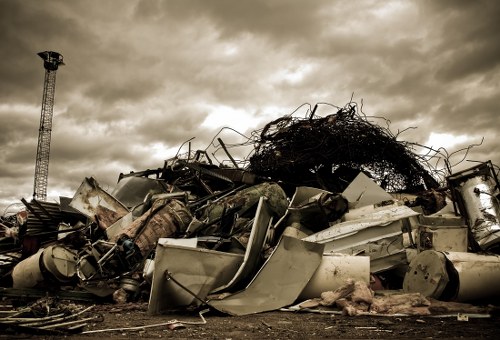 Advanced technology used in construction waste management